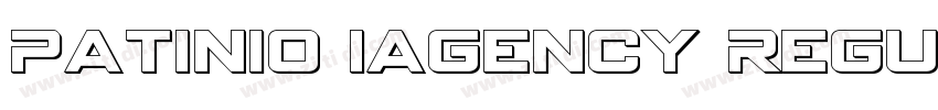 Patinio iAgency Regu字体转换